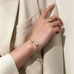 Load image into Gallery viewer, Natural Moonstone Necklace• Ring• Bracelet•Earrings
