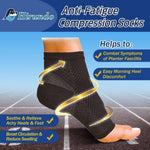 Load image into Gallery viewer, Hirundo Anti-Fatigue Compression Socks, 2 Pairs
