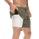 Load image into Gallery viewer, 2-in-1 Double-layer Fitness Quick-drying Pants
