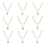 Load image into Gallery viewer, Gold Initial Necklaces for Women
