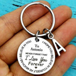 Load image into Gallery viewer, SANK® Personalized Keychain （Custom Initials/Name）
