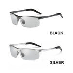 Load image into Gallery viewer, Intelligent photochromic polarized sunglasses 100% UV protection
