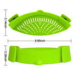 Load image into Gallery viewer, Silicone Clip on Strainer
