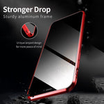 Load image into Gallery viewer, Upgraded Anti-peep Two Side Tempered Glass Magnetic  iPhone Case
