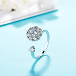 Load image into Gallery viewer, Sterling Silver Spinning Rings (Adjustable Size)
