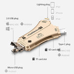 Load image into Gallery viewer, 4-in-1 Portable Memory Card Reader For Phones
