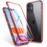 Load image into Gallery viewer, Upgraded Anti-peep Two Side Tempered Glass Magnetic  iPhone Case
