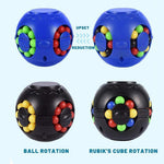 Load image into Gallery viewer, Magic Bean Rotating Cube Toy
