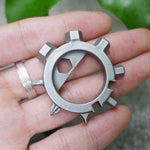 Load image into Gallery viewer, Amenitee 12-in-1 Gear Stainless Steel Sunflower Multi-tool
