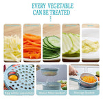 Load image into Gallery viewer, 9 Sets Multi-Function Vegetable Slicer, Blue
