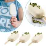 Load image into Gallery viewer, Silicone Easy Cream Mini Ice Cream Bar Mold Set
