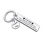 Load image into Gallery viewer, SANK®“To my man I love you” Keychain
