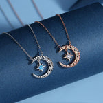 Load image into Gallery viewer, Teyou™ Galaxy Crescent Moon Pendant Necklace

