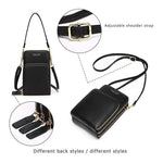 Load image into Gallery viewer, Touch Screen RFID Blocking Cellphone Purse
