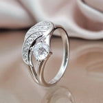 Load image into Gallery viewer, Angel's Wing Embrace Ring
