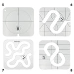 Load image into Gallery viewer, Domestic Acrylic Sewing Ruler

