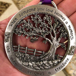 Load image into Gallery viewer, &quot;When Someone You Love Becomes a Memory&quot; - Merry Christmas Memorial Ornament
