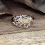 Load image into Gallery viewer, Adjustable Cute Dinosaur Ring
