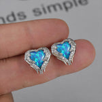 Load image into Gallery viewer, Accessories - Heart Shape Earring and Necklace
