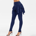 Load image into Gallery viewer, Tiered Ruffle Skirted Legging
