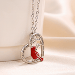 Load image into Gallery viewer, Sank®Cardinal Heart Pendant Necklace
