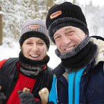 Load image into Gallery viewer, Warm Beanie Cap With Scarf
