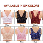 Load image into Gallery viewer, Women's Seamless Sports Lace Bra
