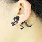 Load image into Gallery viewer, Funny Punk 3D Metal Mini Dinosaur Cartilage Earring Set

