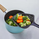 Load image into Gallery viewer, Silicone Kitchen Scoop Colander
