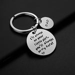 Load image into Gallery viewer, SANK®To my dad keychain（girl）
