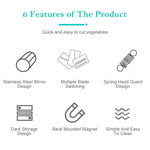 Load image into Gallery viewer, 3-in-1 Stainless Steel Vegetable Cutter
