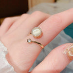Load image into Gallery viewer, Natural Moonstone Necklace• Ring• Bracelet•Earrings
