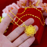 Load image into Gallery viewer, Vintage Flower Pendant Necklace
