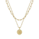 Load image into Gallery viewer, Gold Initial Necklaces for Women
