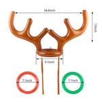 Load image into Gallery viewer, Christmas Reindeer Antler Ring Toss Game
