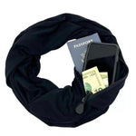Load image into Gallery viewer, Winter Infinite Scarf With Zipped Pocket
