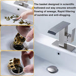 Load image into Gallery viewer, Universal wash basin bounce drain filter
