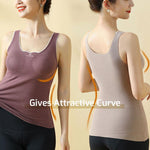 Load image into Gallery viewer, Thin Seamless Fleece Underwear Vest
