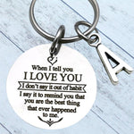 Load image into Gallery viewer, SANK® To my lover Keychain
