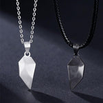 Load image into Gallery viewer, Couple Heart Stitching Necklace
