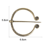 Load image into Gallery viewer, Medieval Cloak Pin
