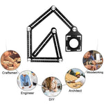 Load image into Gallery viewer, Six-Sided Aluminum Alloy Angle Measuring Tool

