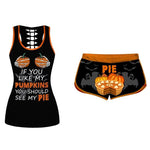 Load image into Gallery viewer, (🎃Early Halloween Promotion🎃) Halloween Pumpkin Vest Set
