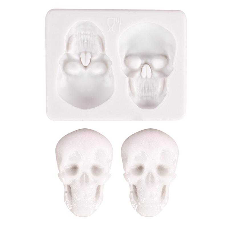 (🎃Early Halloween Promotion🎃) 3D Skull Cake Mold