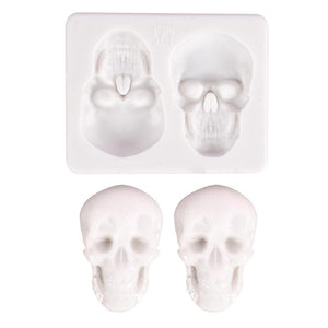 (🎃Early Halloween Promotion🎃) 3D Skull Cake Mold