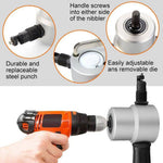 Load image into Gallery viewer, DOMOM Zipbite - Nibbler Cutter Drill Attachment Double Head Metal Sheet

