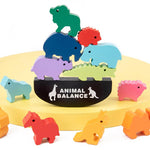 Load image into Gallery viewer, Children Montessori Wooden Animal Balance Blocks
