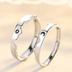 Load image into Gallery viewer, 925 Sterling Silver Couple Rings
