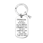 Load image into Gallery viewer, SANK®To My Grandson Granddaughter Son Daughter Gift Lettering Keychain
