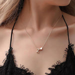 Load image into Gallery viewer, Initial Heart Necklace
